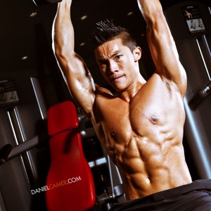 Joseph Ng, competitive fitness model